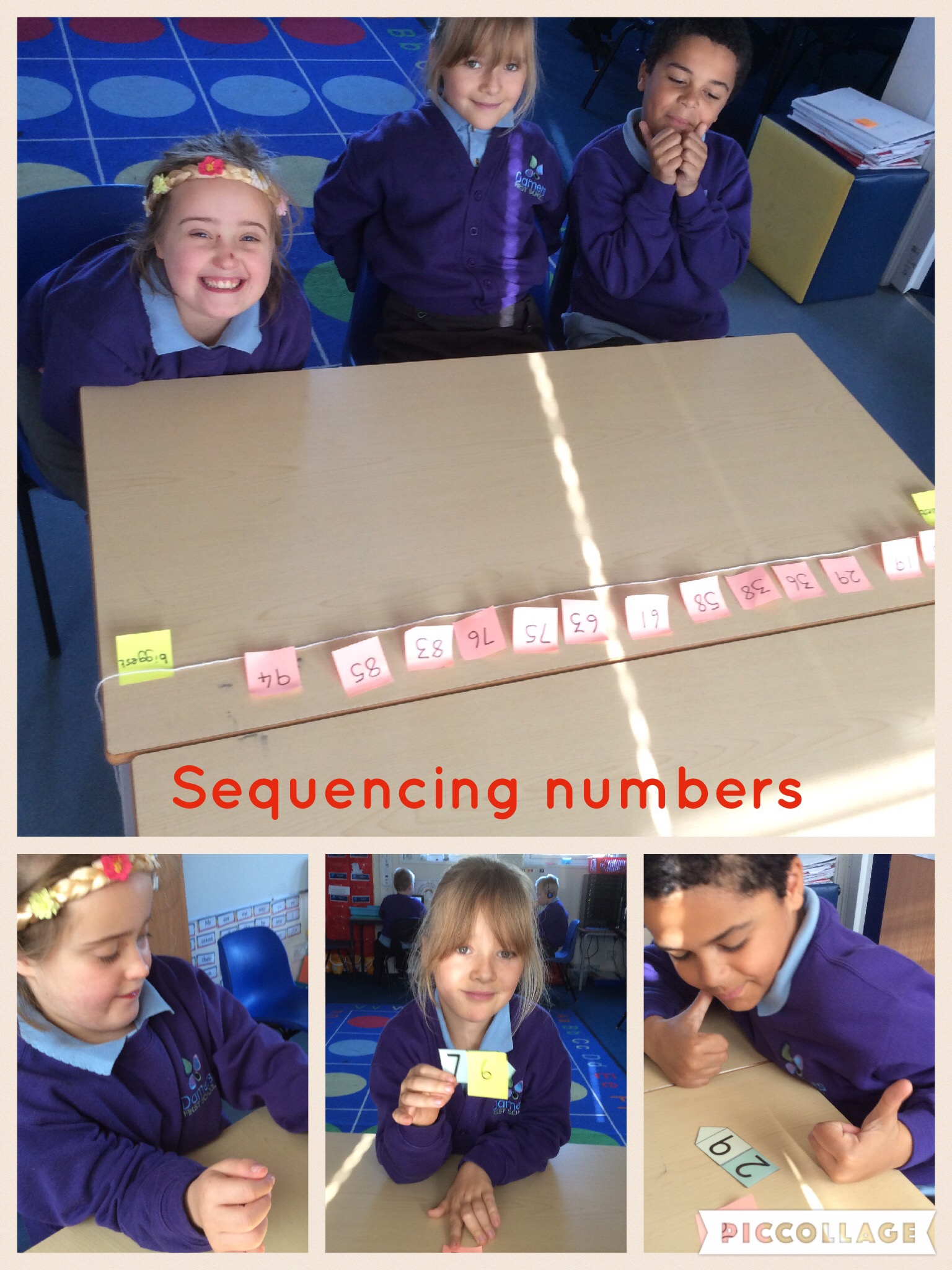 Sequencing numbers
