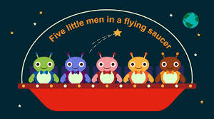 Image result for 5 little men in a flying saucer