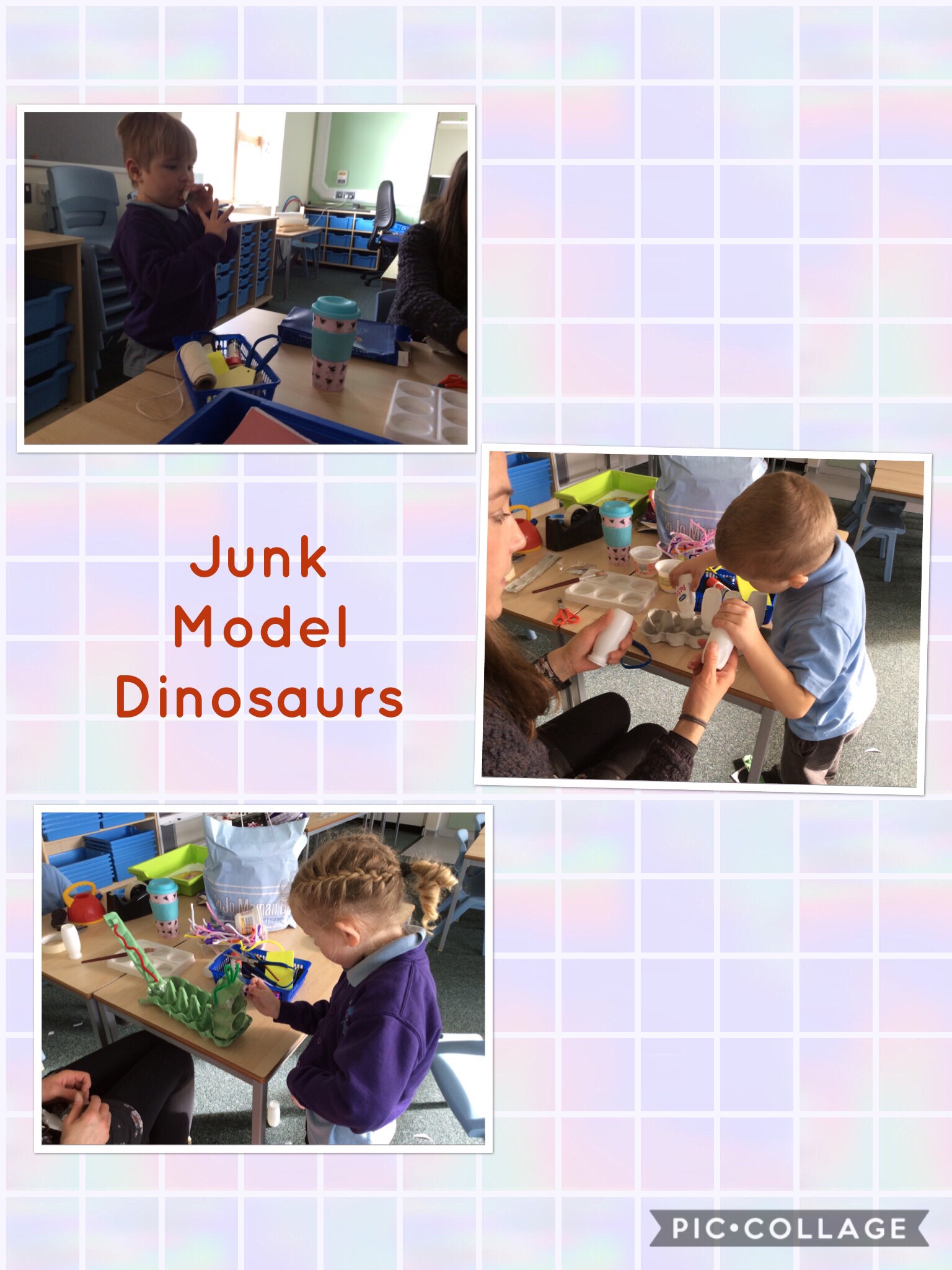 Junk Model Dinosaurs