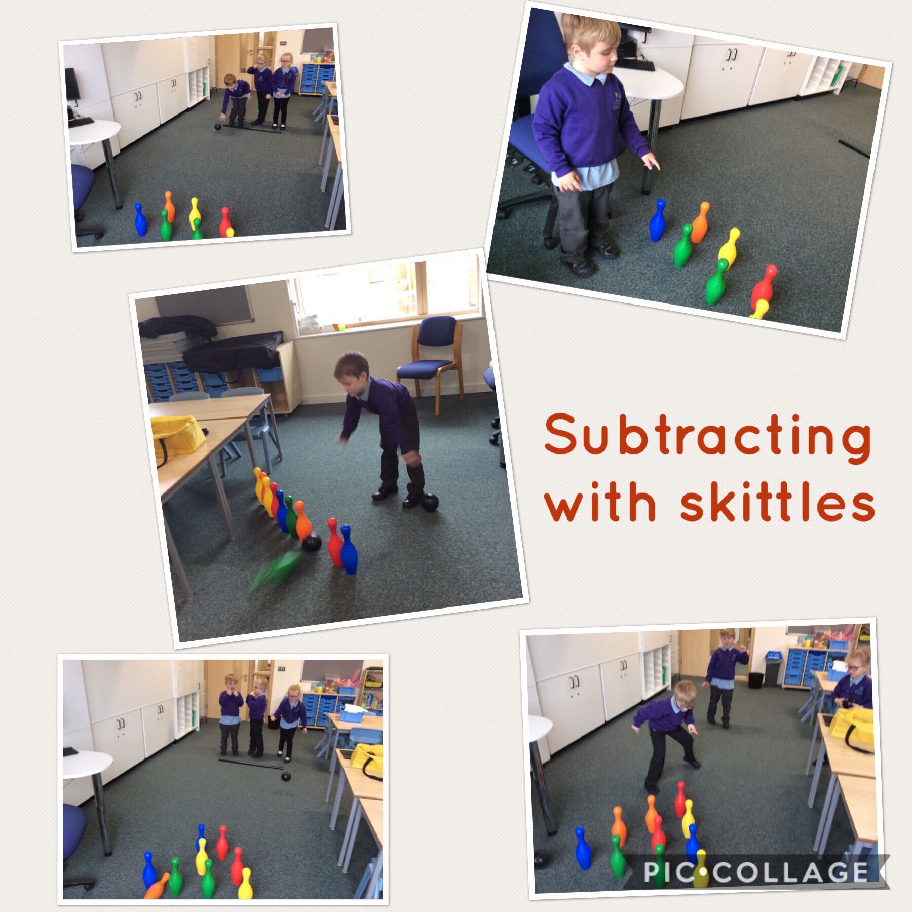 Subtracting Skittles